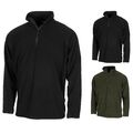 Shirt mit Kragen Pullover Troyer Herren Fleece Sweatshirt Longsleeve Jacke