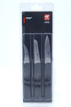 Zwilling Küchenmesserset 3-tlg Schälmesser 5cm Gemüsemesser 8cm Spickmesser 8cm