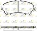 ROADHOUSE Bremsbelagsatz Scheibenbremse 21318.22 für RENAULT KADJAR TCe 130 HLMR