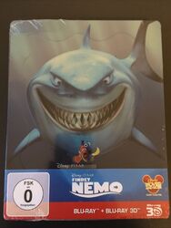 Findet Nemo Steelbook 3D Blu Ray + 2D Blu Ray, Neu B-Ware