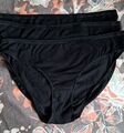 3 x Slip Gina Benotti Gr. 44/46 Farbe Schwarz, ungetragen