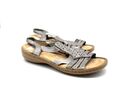 Rieker Damenschuh Sandalette Sandale Sommer Freizeit Komfort Gr.38 (UK5)