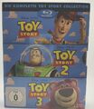 Toy Story Collection Disney BluRay Box Die Komplette 1 ,2 ,3 NEU OVP.