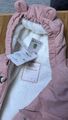 Baby-Overall Neu rosa Gr 62/68 Kunststoff Plüsch weißgefüttert Ernstings Family