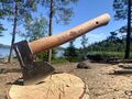 Bison 1879 - Jägerbeil handgeschmiedet Axt Beil Camping Jagd Outdoor Bushcraft