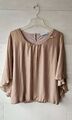 Himmelblau by LOLA PALTINGER Blusenshirt, rosegold, Gr. 42, gefüttert,  wie neu!