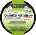 Montageband (Schwarz) / Doppelseitig / 10m x 19mm - PETEC