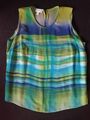 ✿HABELLA✿TOP/BLUSE blau-grün Streifen✿Gr.42/44L✿fast wie NEU✿