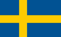 Schweden   90 x 150 cm,   Flagge  Fahne   Stabflagge  OHNE Ösen