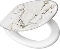 Kleine Wolke Marble WC-Sitz, Duroplast, anthrazit, 37 x 45 x 5 cm 