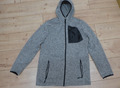 Crivit Herren Jacke Strickjacke Fleecejacke Gr.L52/54 grau