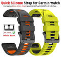 Silikon Armband Ersatz Uhrenarmband für Garmin Fenix 5X Plus 6X 7X Pro 7 6 5 3HR