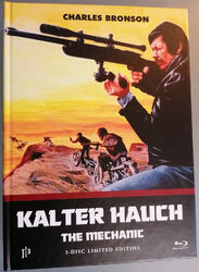 KALTER HAUCH - The Mechanic *BLU-RAY & DVD Mediabook* Charles Bronson * Cover B