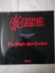 Metal LP SAXON "THE EAGLE HAS LANDED - LIVE"