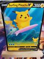 Surfing Pikachu V Surfendes Pikachu 008/025  EN NM Pokemon