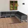 Garten Lounge Set Gartenmöbel Sofa Sitzgruppe 7-tlg. Kiefer Massivholz vidaXL