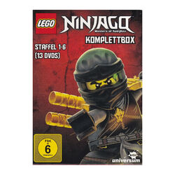 DVD | LEGO Ninjago - Master of Spinjitzu Staffel 1-6 (Komplettbox) | Neu