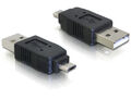 Delock 65036 Adapter USB 2.0 Typ A-Stecker auf USB 2.0 Micro B-Stecker