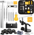 Uhrenwerkzeug Set, Uhr Reparatur Uhrmacherwerkzeug Tasche, Watch Tools in Nylont