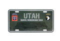 US Army Kennzeichen Nummernschild License Plate USA D-Day UTAH Beach 🇺🇸