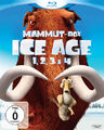 Ice Age 1-4 (Mammut-Box) - 4 Blu Ray Box