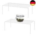 Qiwode Küchenschrank Organizer Home & Kitchen Storage Regal Draht Rack aus 