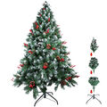 Künstlicher Weihnachtsbaum PVC Christbaum Tannenbaum künstlicher Dekobaum 180cm