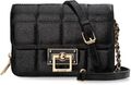 Monnari elegante Damenhandtasche kleine Messenger Tasche Handy Clutch Schwarz