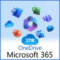 Microsoft 365 Family + 1TB Onedrive ( 1 User with a 10-Month Subscription )