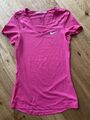 NIKE-  Damen T.Shirt-  Pink - Gr. S  - Kurzarm/V- Ausschnitt 