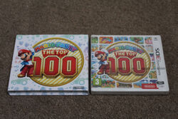 Mario Party The Top 100 (Nintendo 3DS 2DS) Neu & Sealed + RAR Schuber