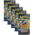 5x Pokemon Zenit der Könige Booster Pack's NEU & OVP DEUTSCH Schwert & Schild