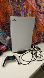 Sony PS5 Digital Edition Spielekonsole - Weiß