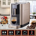 Acopino Venezia Kaffeevollautomat Espressomaschine mit One Touch champagner