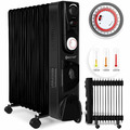 Ölradiator 2500 Watt Öl Radiator Elektroheizung Heizer Heater 24h Timer