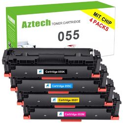 [Mit Chip]XXL Toner Kompatibel für Canon 055 i-Sensys MF742Cdw MF744Cdw MF746Cx