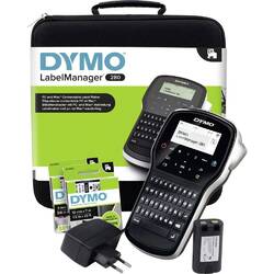 DYMO LabelManager 280 Kit Beschriftungsgerät Geeignet für Schriftband: D1 6 mm,