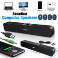 USB PC Lautsprecher Stereo Bass Speaker Multimedia Boxen für Computer Laptop