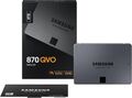 interne SSD Festplatte 8TB Samsung 870 QVO 2.5 SATA QLC