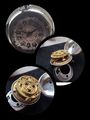 Oignon Sackuhr Doppelgehäuse London 1710 Silber / Verge Pocket watch