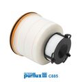 PURFLUX Kraftstofffilter C885 Filtereinsatz für TOYOTA HILUX 8 Pick up FORTUNER