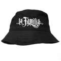 Männer Jungs bucket hat LA FAMILIA Logo Anglerhut marke label streetwear tattoo