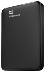 Western digital Elements Portable 1 TB externe Festplatte 2.5"  Schwarz