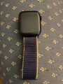 Apple Iwatch Series 6, 44mm Aluminiumgehäuse-Blau m. Textilarmband, GPS+Cellular