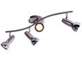 LED Decken Leuchte Spot Leiste verstellbar Wohn Zimmer Strahler Flur Lampe chrom