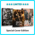 Fourth Wing + Iron Flame Vol. 1 + Vol2 (Korean) - Limited Edition