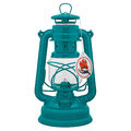 Feuerhand Sturmlaterne 276 Baby Special 276 Teal Blue Petroleumlampe Laterne