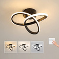 Neu DIMMBAR LED Deckenlampe Design Deckenleuchte Wohnzimmer Flur Eingang Leuchte