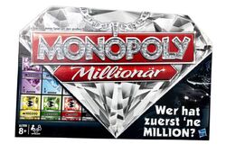 Monopoly Millionär Edition Brettspiel Hasbro vollständig guter Zustand