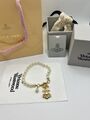 Vivienne Westwood Perlenarmband goldfarben Anker mit Geschenkverpackung